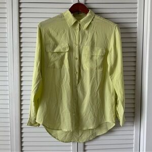 Equipment Silk Button Down Blouse